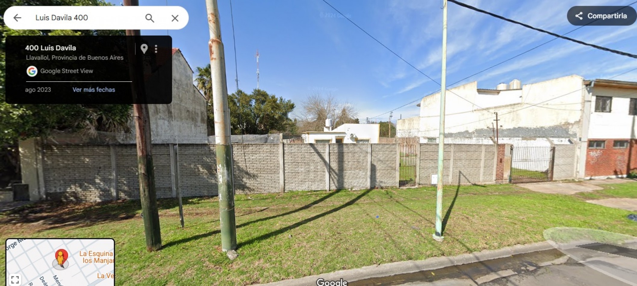 Importante lote con casa 3 amb, muy buena ubicacion: en Luis Davila 400, Llavallol