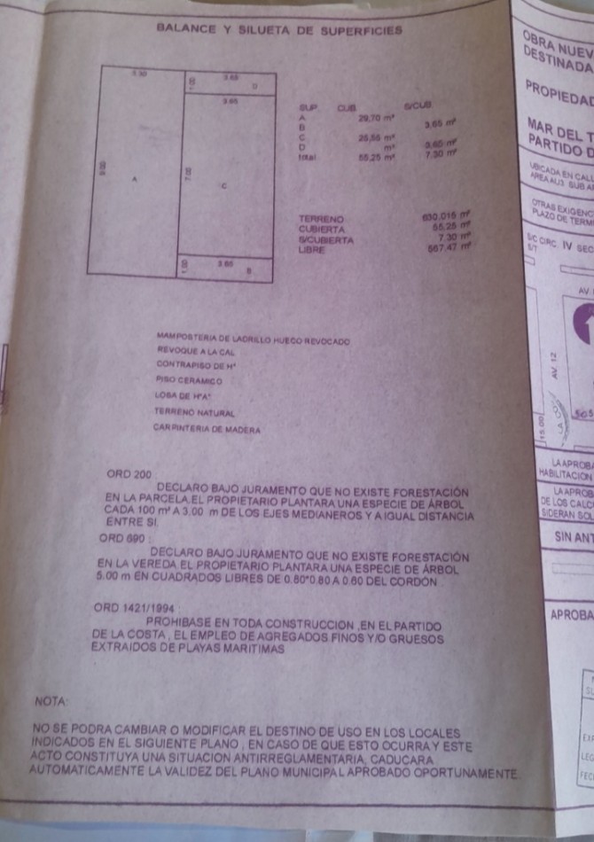 VENTA LOTE DE 600M2