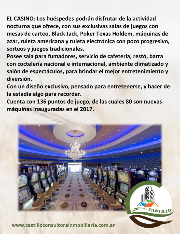 Hotel 4 estrellas y casino - Mendoza - ruta del vino