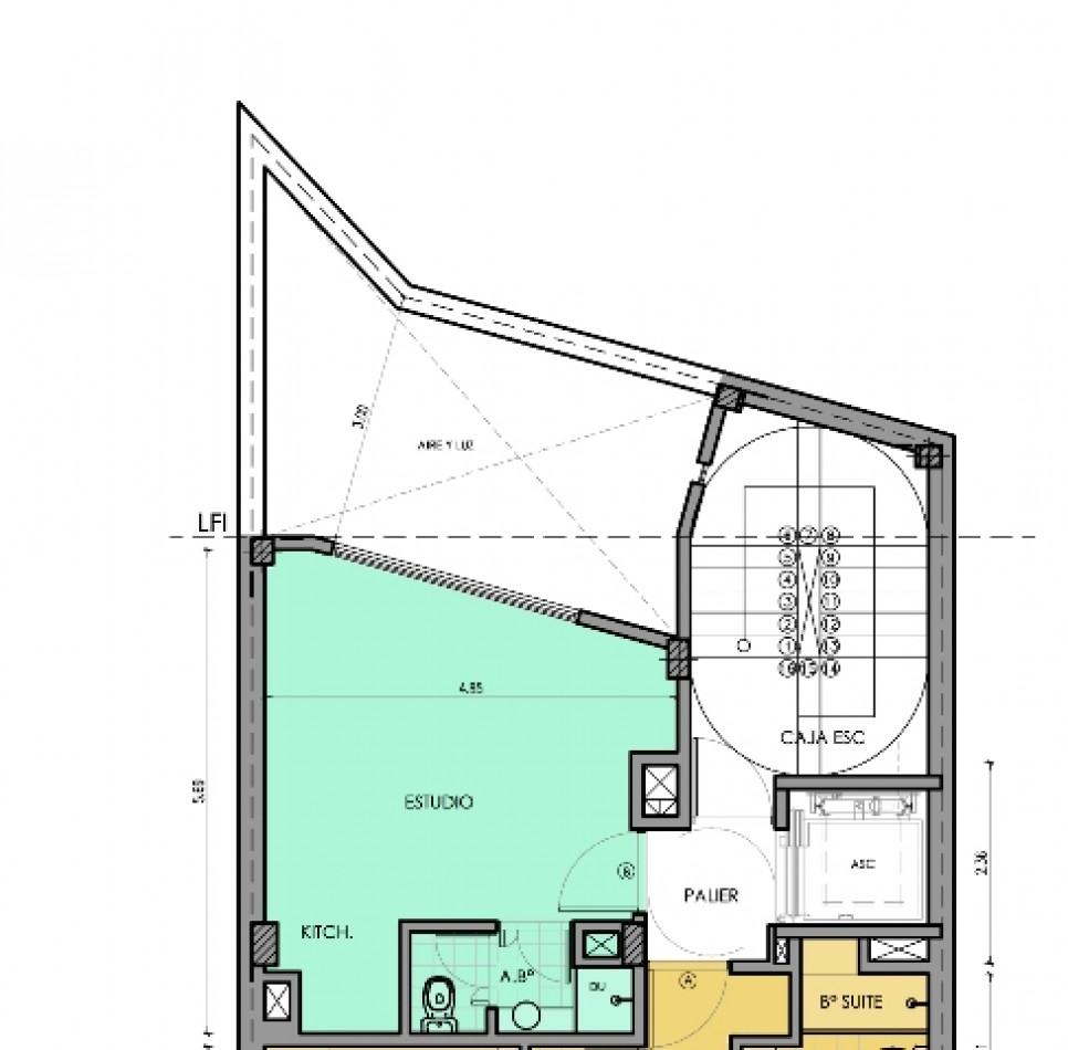 Ideal edificio apto profesional - Palermo