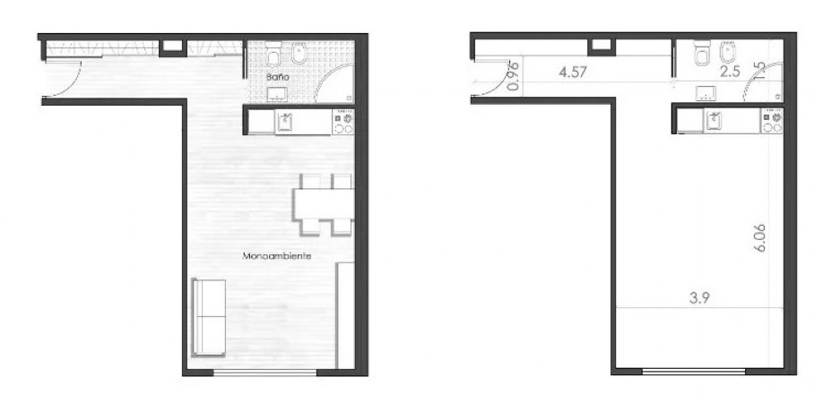 DEPARTAMENTO MONOAMBIENTE CON BALCON FRANCES A ESTRENAR, 37m2. WILDE, AVELLANEDA.