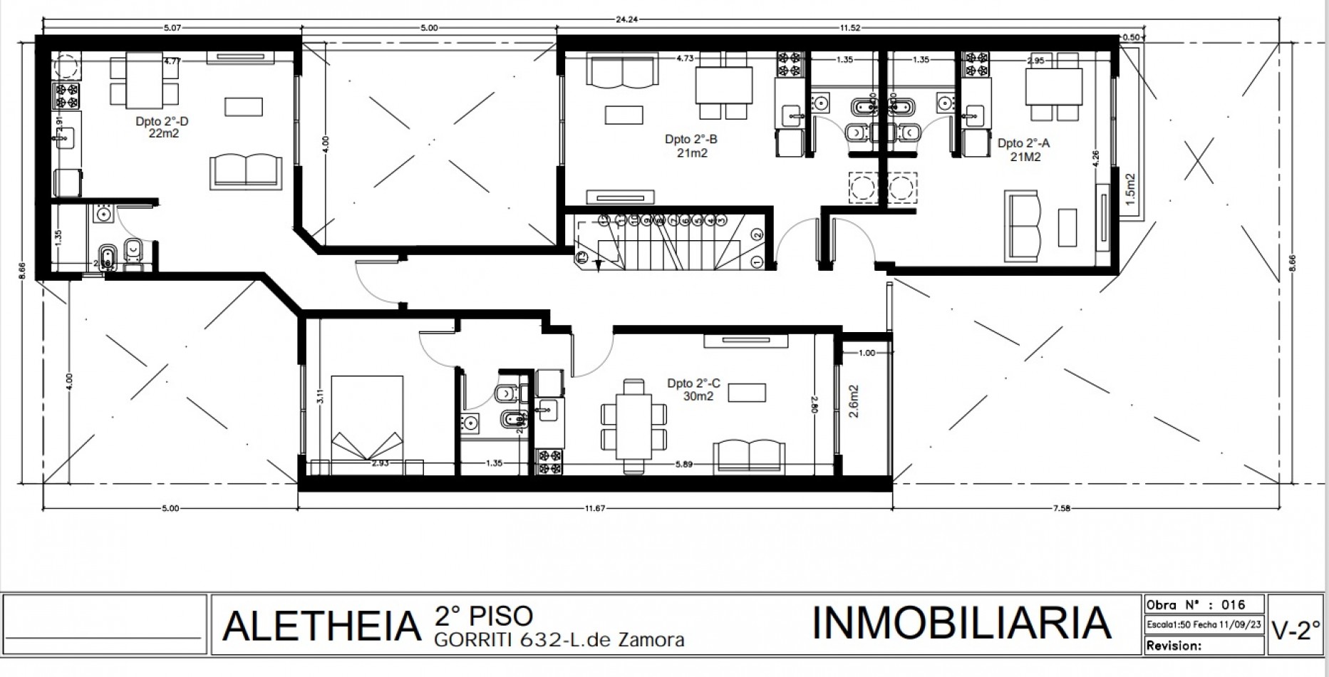 DEPARTAMENTO MONOAMBIENTE, 1ER PISO, DTO B. 21M2. LOMAS DE ZAMORA.