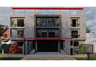 DEPARTAMENTO 2 AMBIENTES, PISO 2, DTO A, AL FRENTE CON BALCON, 28M2. BANFIELD.