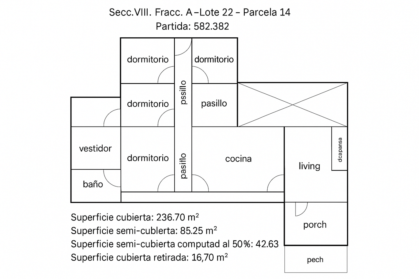 TELEN: CHACRA C/ CHALET y EQUIPAMENTO - 44 HAS. -
