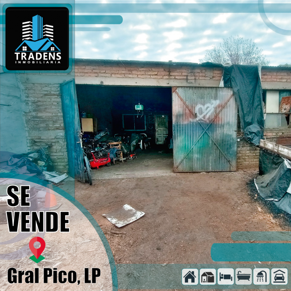 CASA CON GALPON (PERMUTA O VENDE)