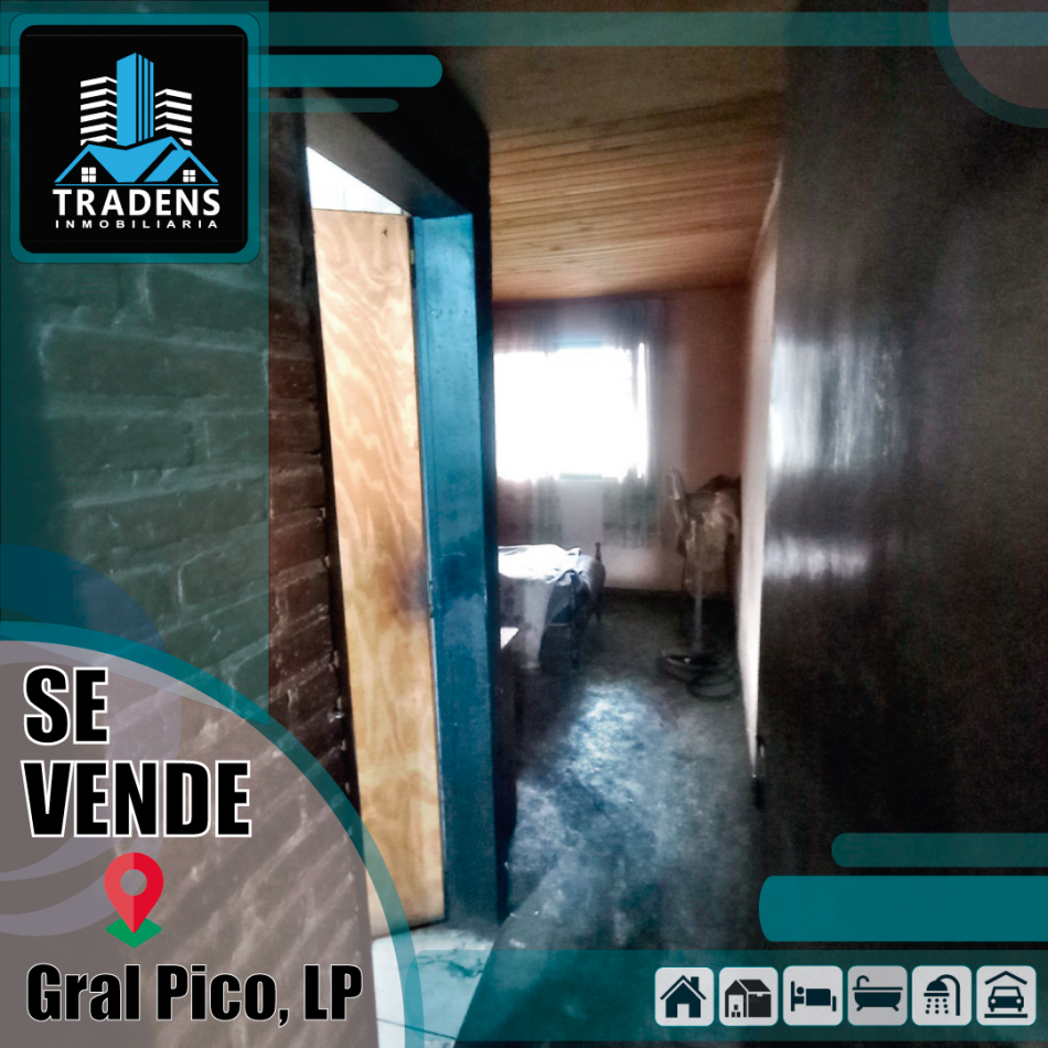 CASA CON GALPON (PERMUTA O VENDE)