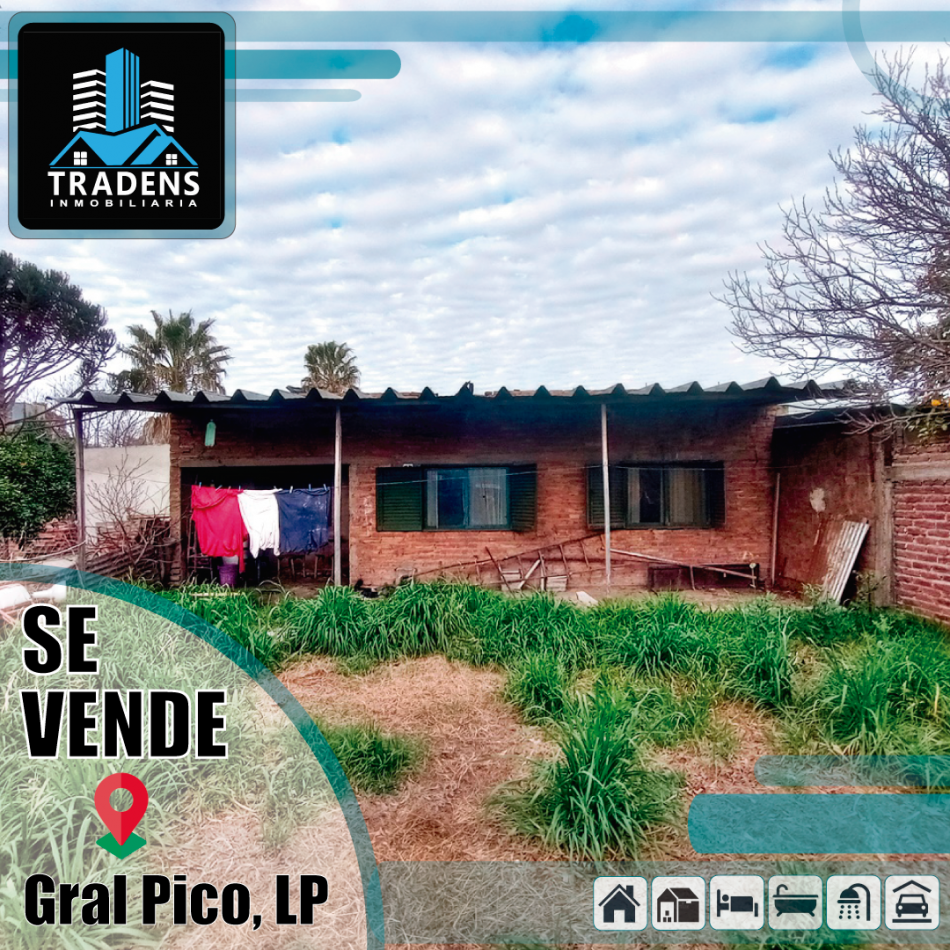 CASA CON GALPON (PERMUTA O VENDE)