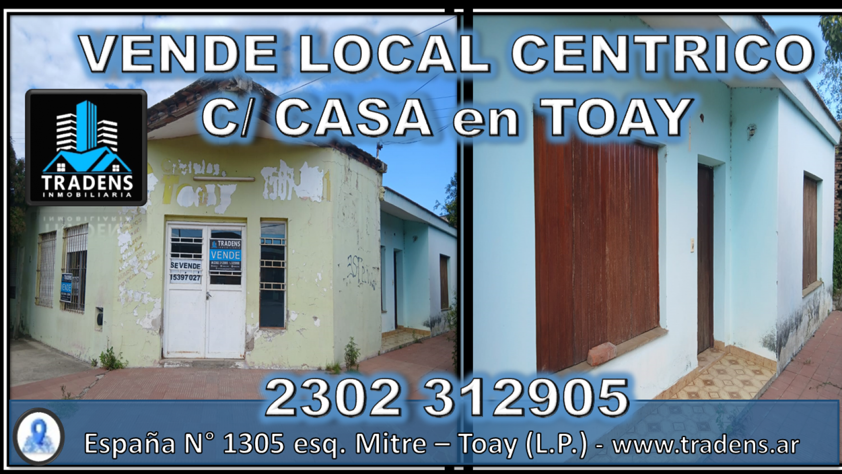 CASA CON LOCAL EN TOAY (L.P.)