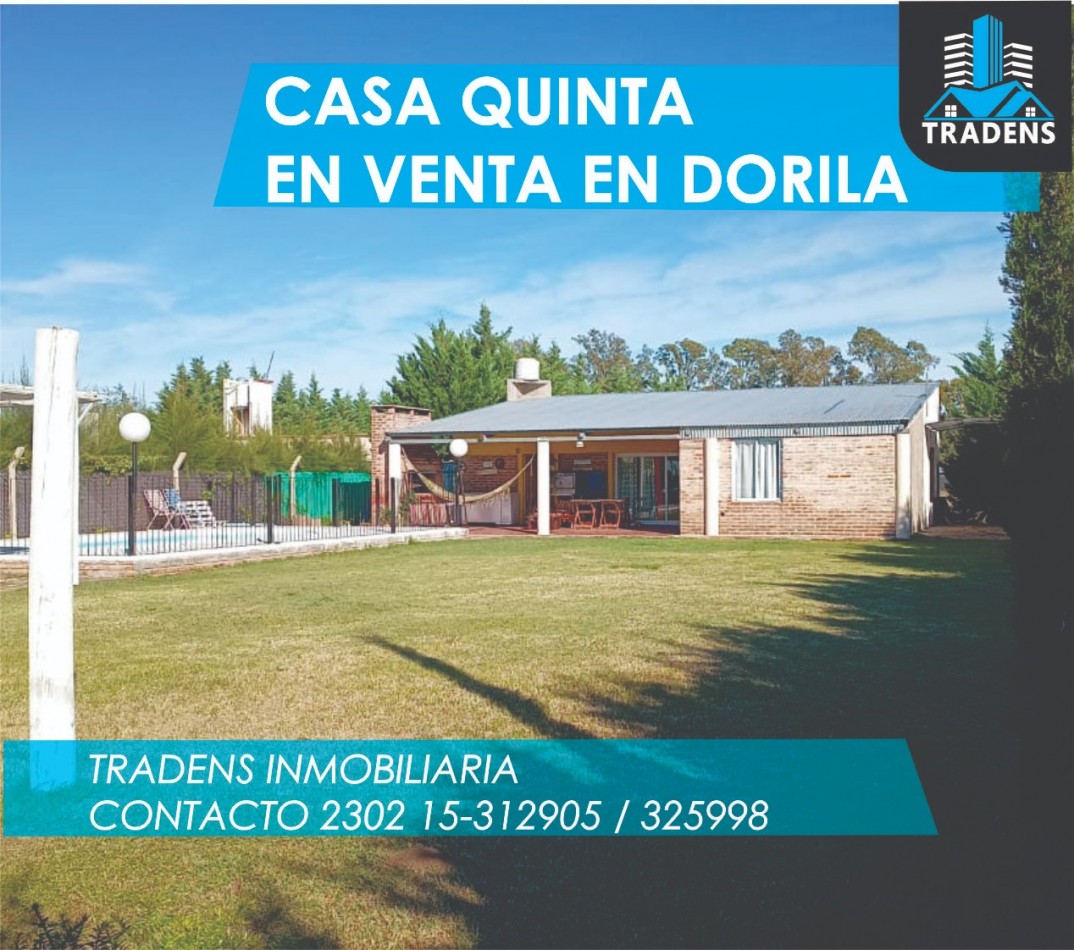 ESPECTACULAR CASA DE CAMPO CON PILETA