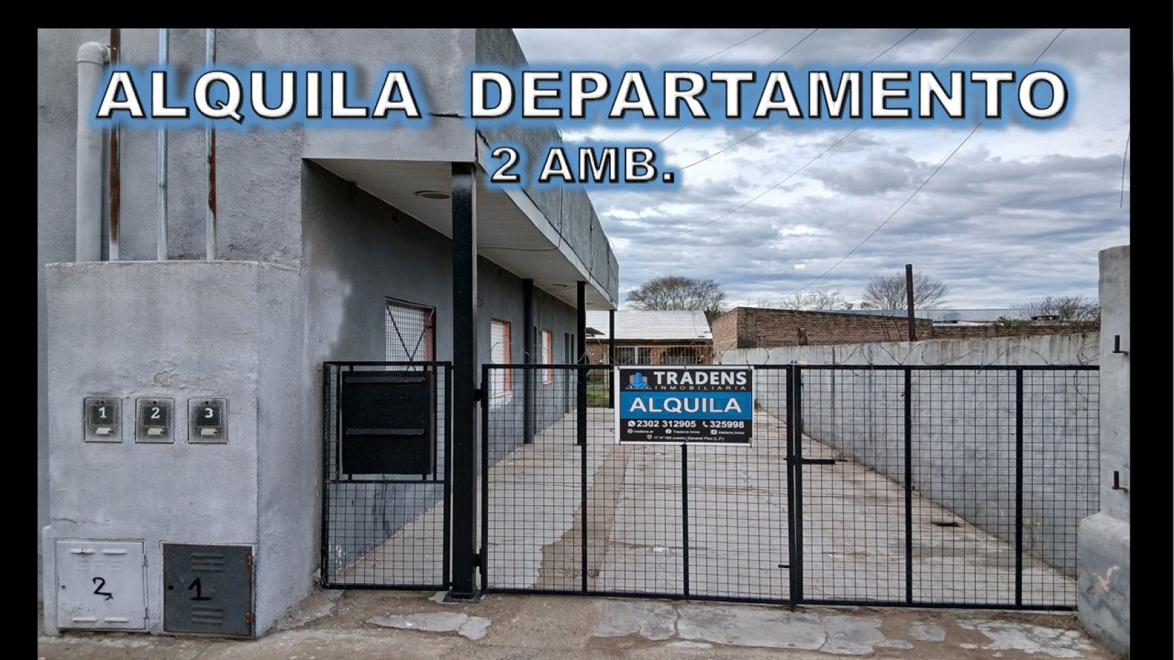 DEPARTAMENTO 2 AMB. c/ COCHERA