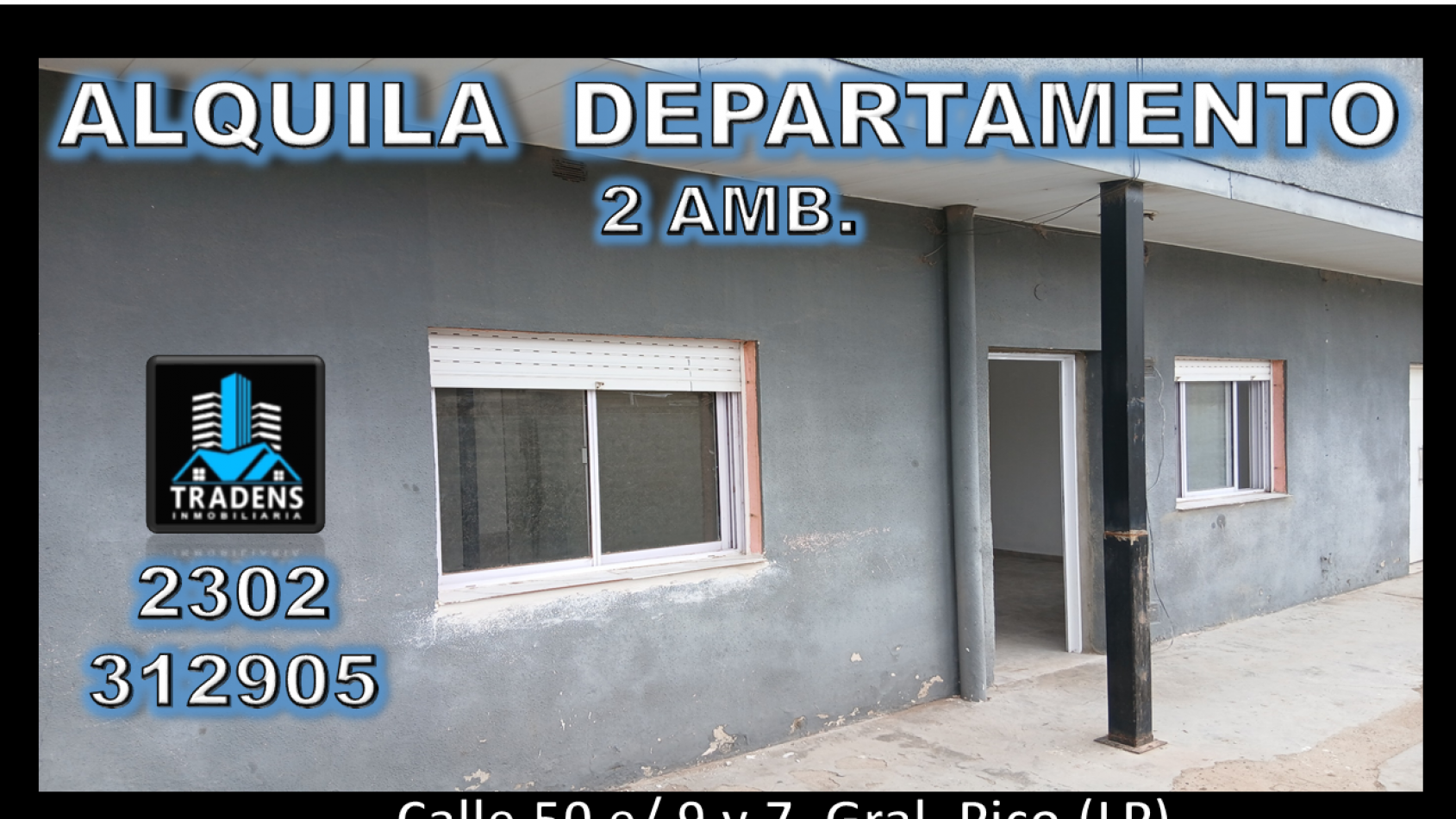 DEPARTAMENTO 2 AMB. c/ COCHERA