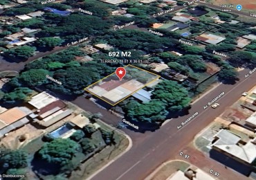 TERRENO EN VENTA -  Z/AV. BUSTAMANTE Y GOTISCHALK -GRAN LOTE  692 M2  YVYRA  PYTA